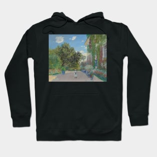 The Artist's House at Argenteuil by Claude Monet Hoodie